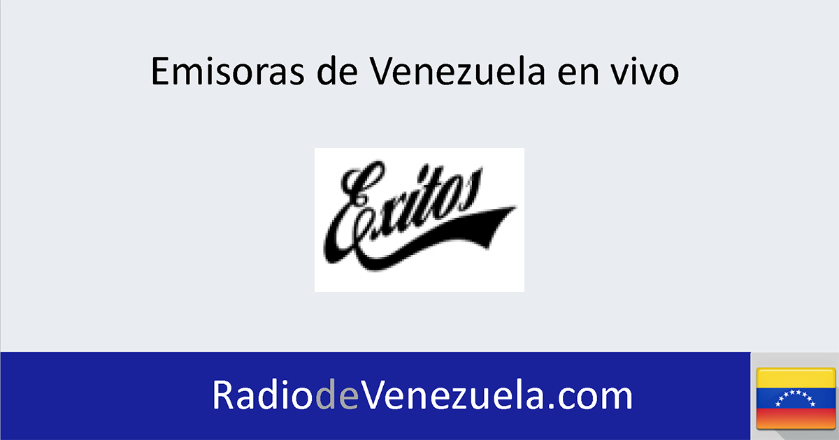 verano Borradura ángulo Éxitos 99.9 FM en vivo - Emisoras de Radio Venezuela